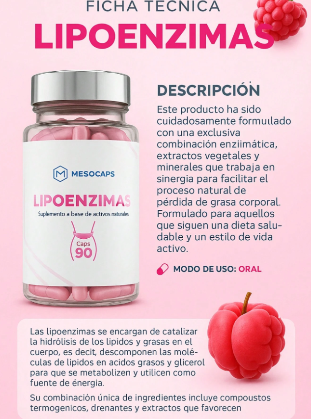 Lipoenzimas Capsulas
