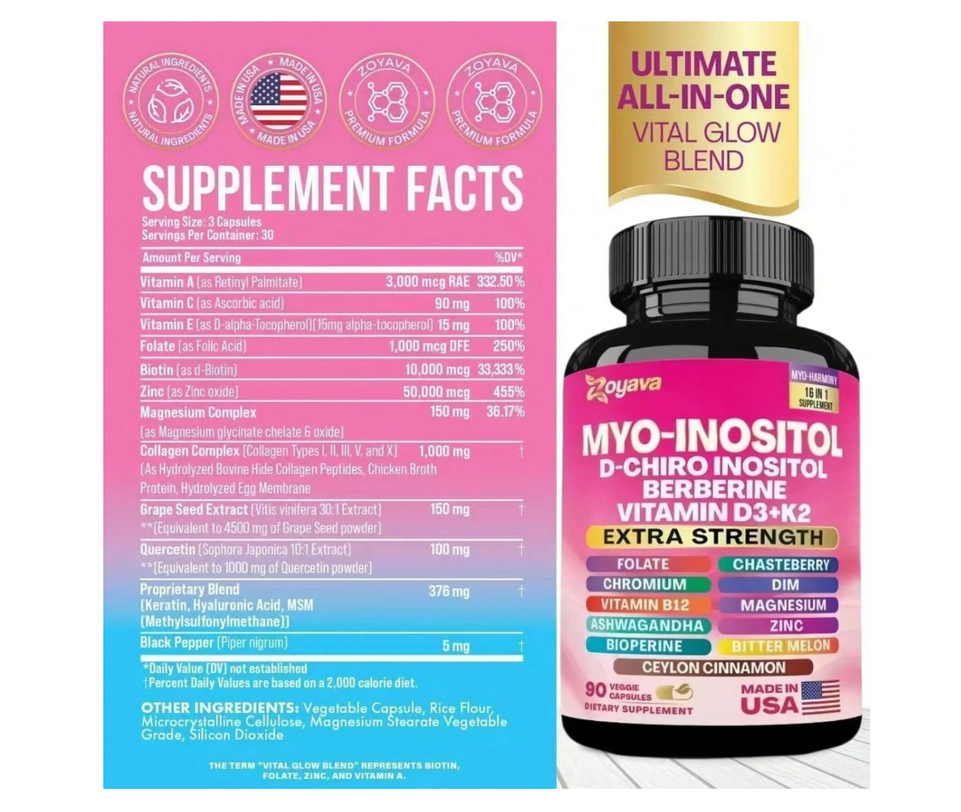 Pack Cortisol & Myo-Inositol · Balance Hormona