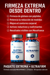 Kit Gluteo Peptonas + Ultrafirm Caps