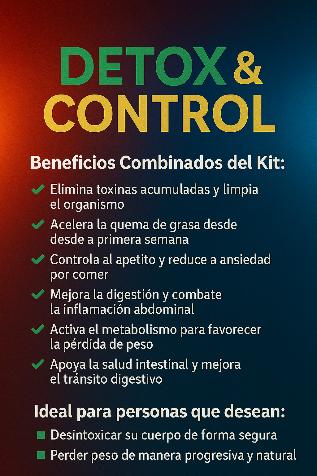 Kit Antiob + Redugrass Caps