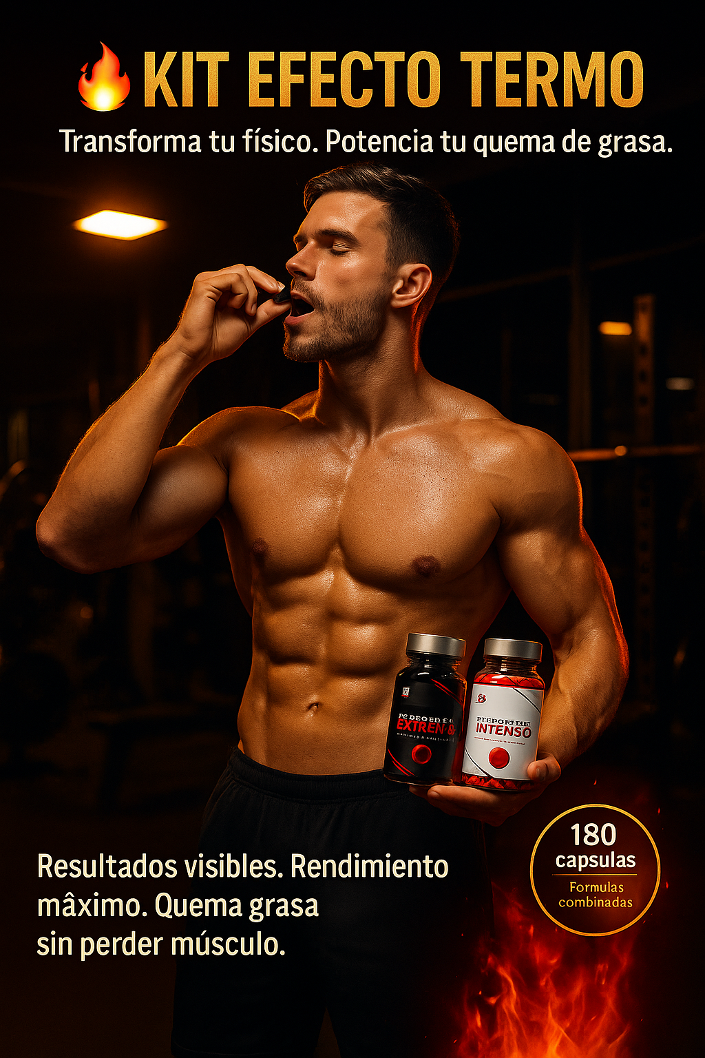 Kit Cóctel Ultra Reductivo Extremo + Coctel Super Reductivo Intenso Caps