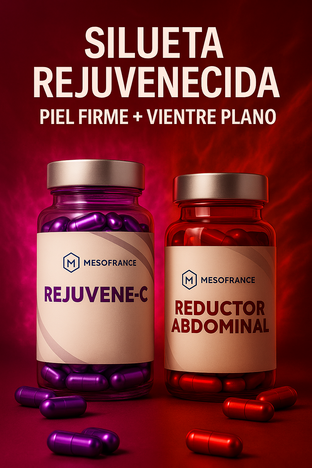Kit Rejuvene c + Reductor Abdominal Caps