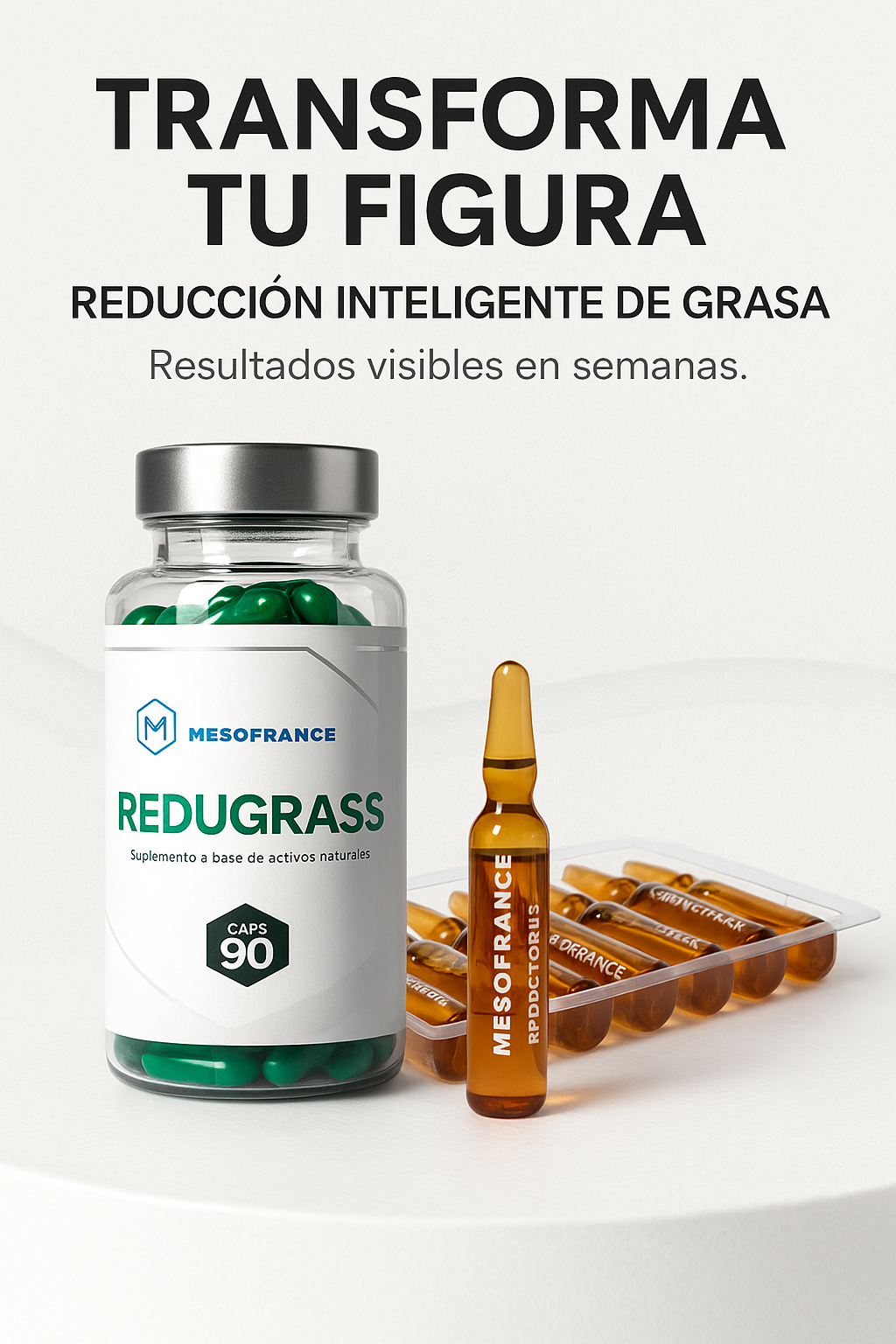 Kit Blister Coctel Ultra Reductivo Extremo + Redugrass Caps