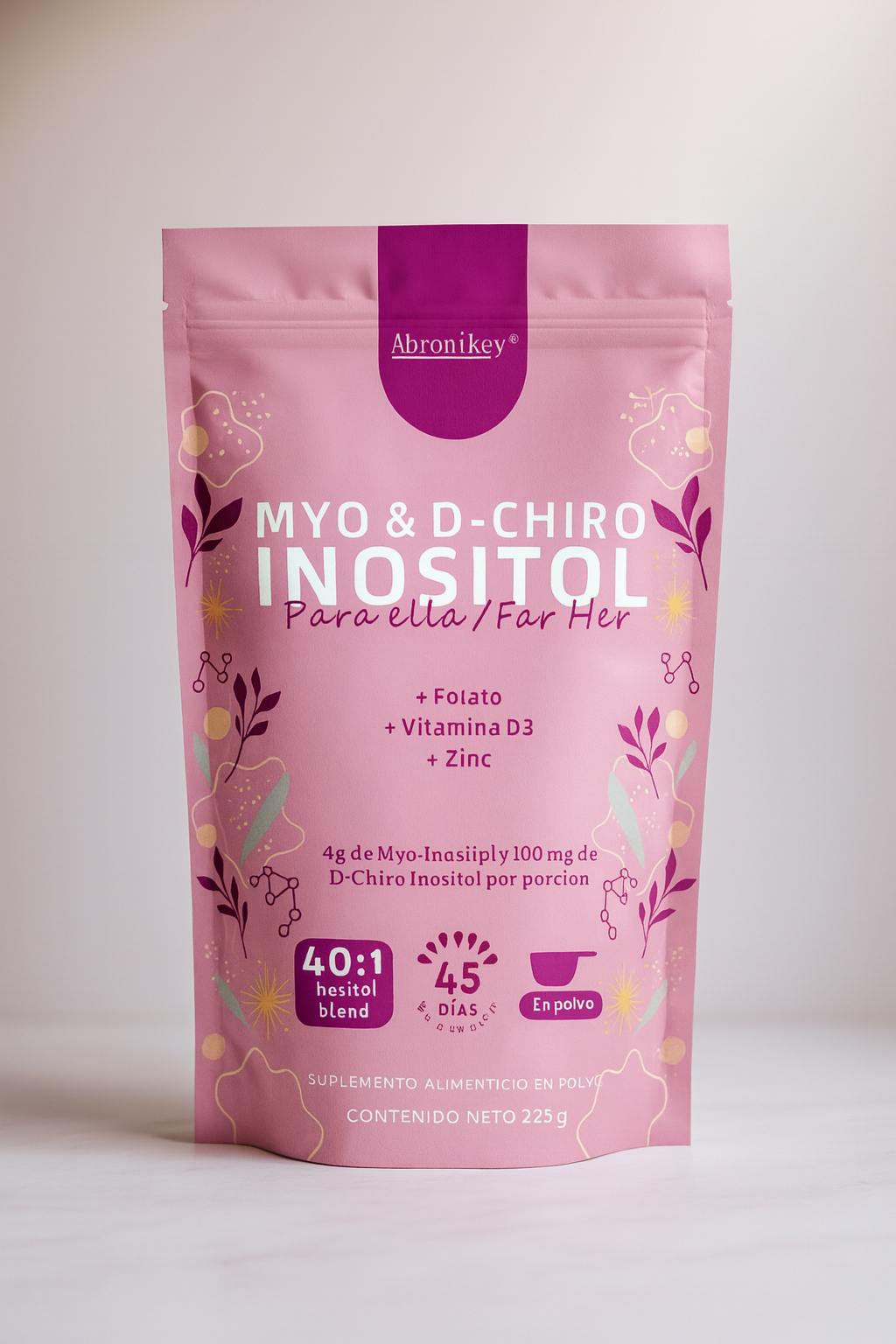 Inositol en polvo para mujeres