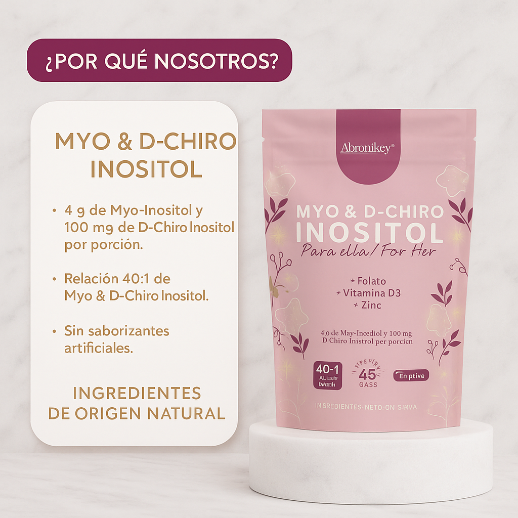 Inositol en polvo para mujeres