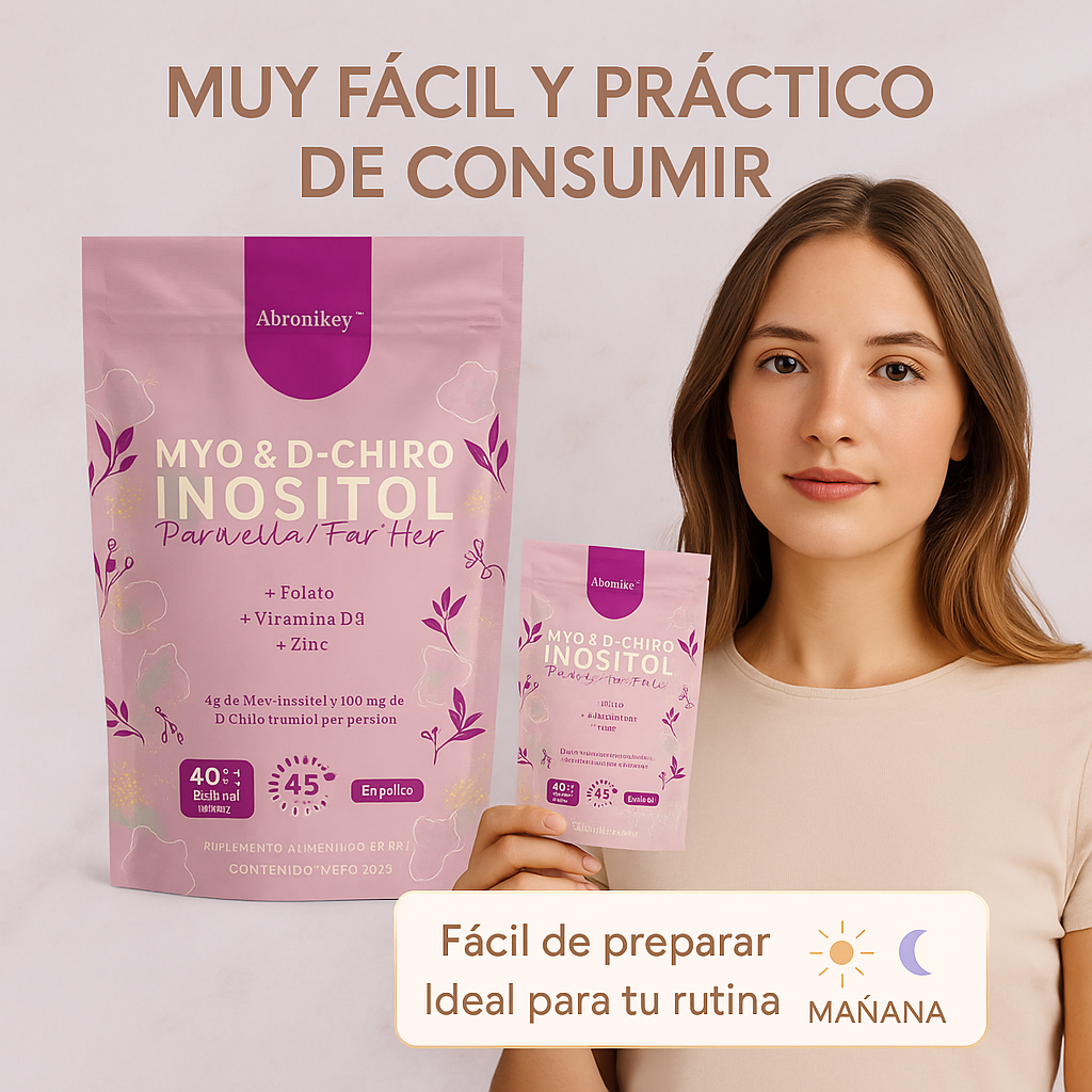 Inositol en polvo para mujeres