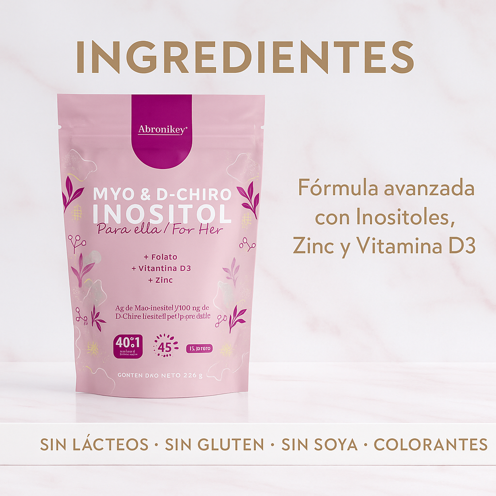 Inositol en polvo para mujeres
