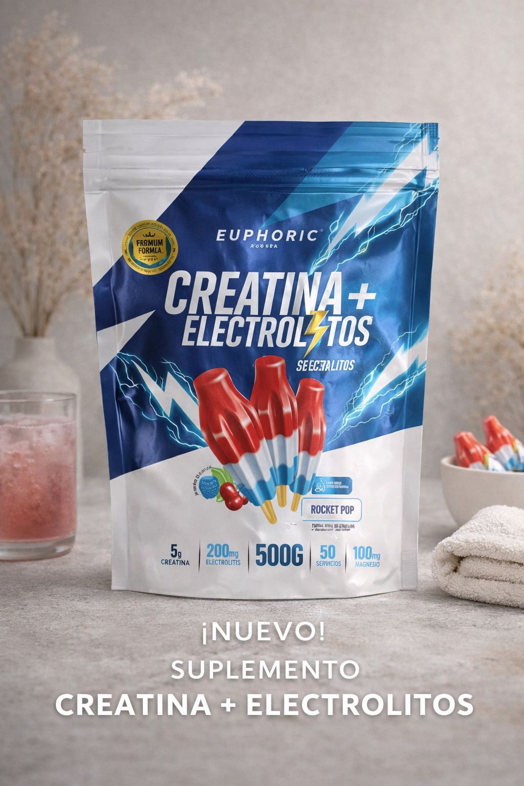 CREATINA + ELECTROLITOS