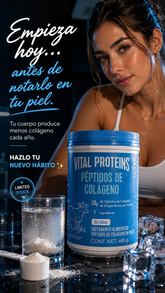 Vital Proteins Péptidos de Colágeno 680 g | Piel, Cabello y Recuperación ✨
