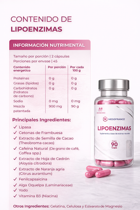 Lipoenzimas Capsulas
