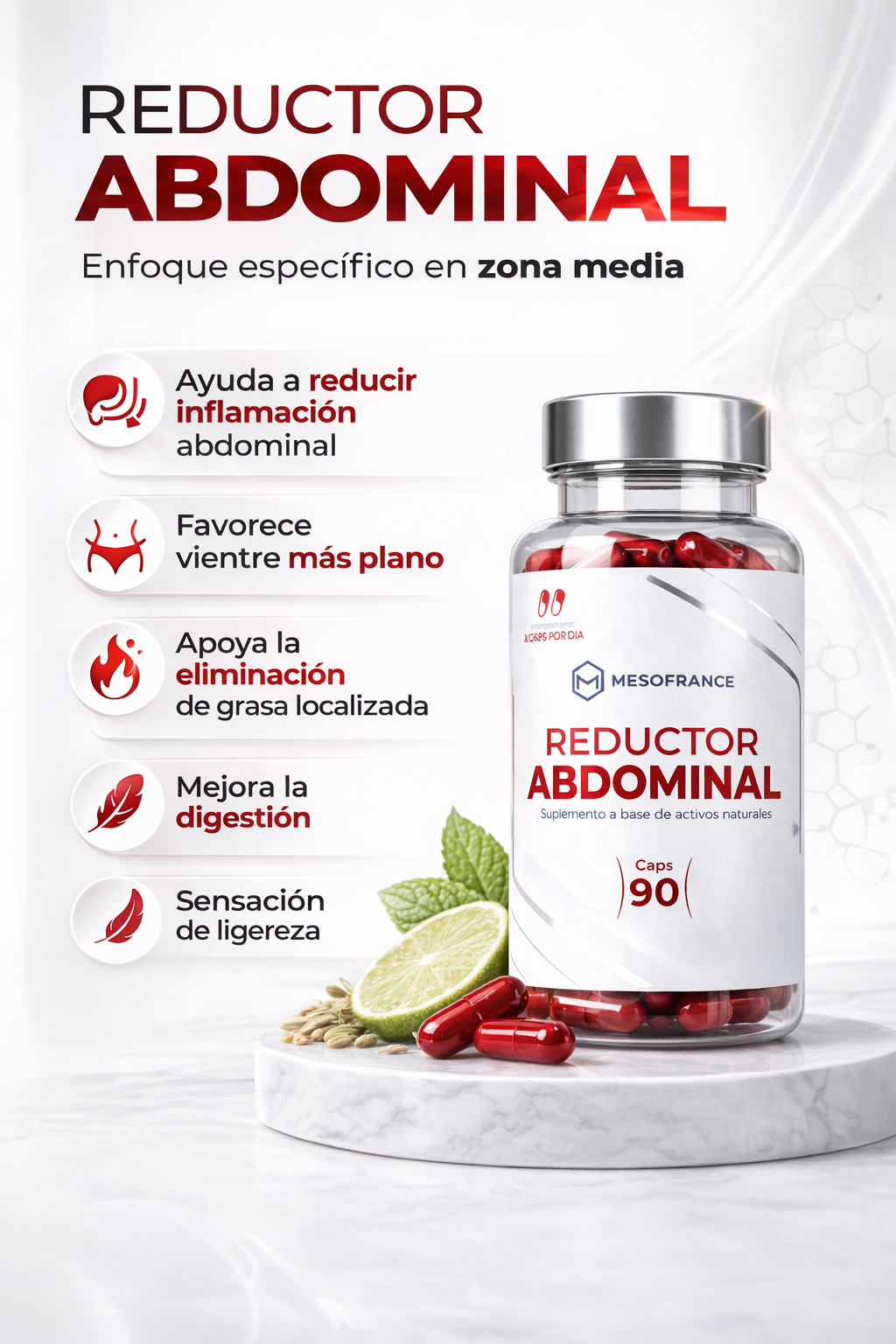 Reductor Abdominal  Capsulas