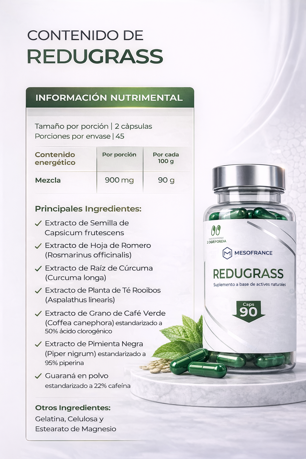 Redugrass Capsulas