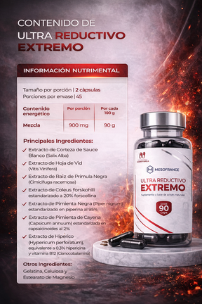 Coctel Ultra Reductvio Extremo Capsulas