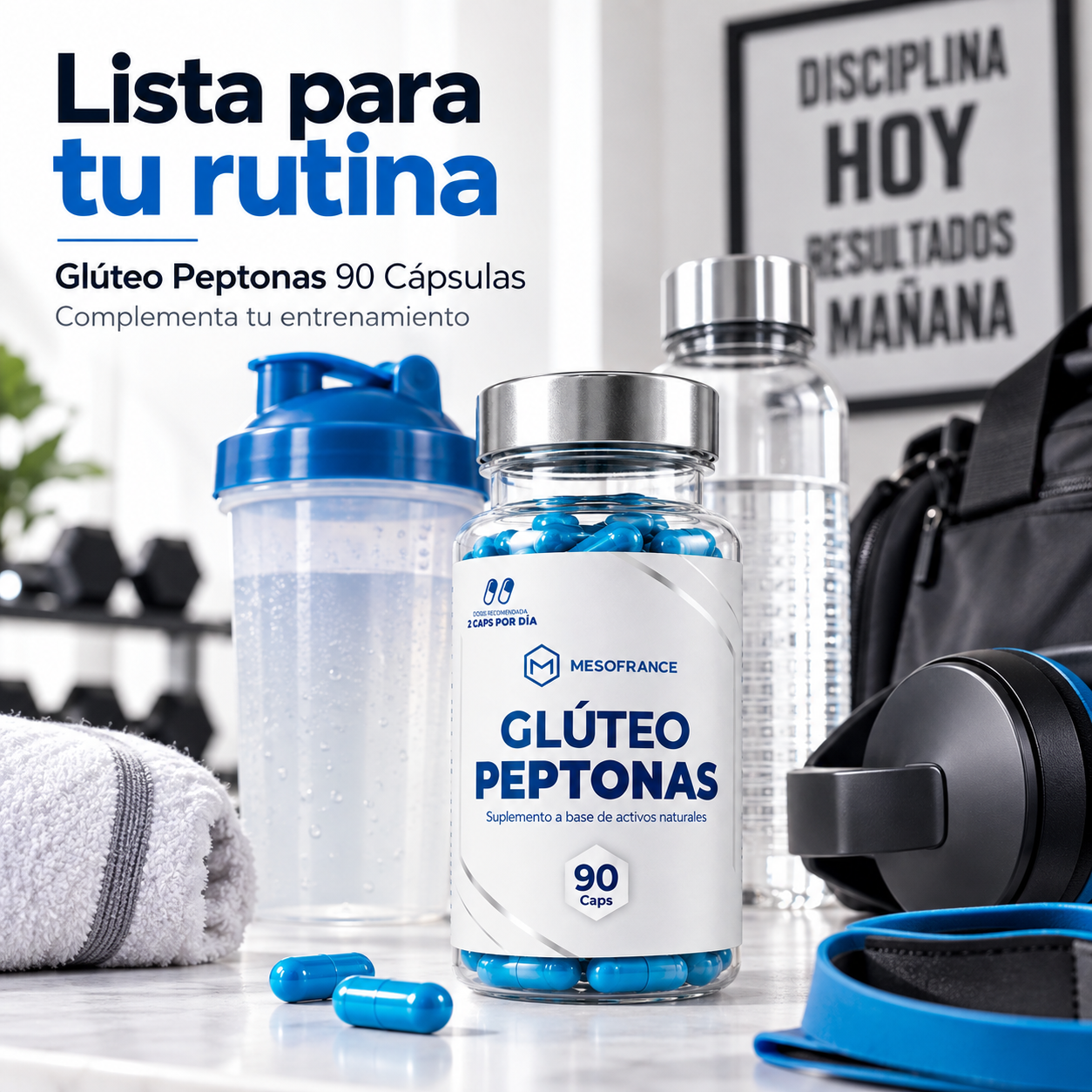Glúteo Peptonas | 90 Cápsulas