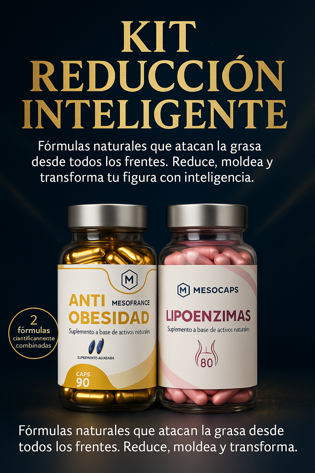 Kit AntiOB + Lipoenzimas Caps
