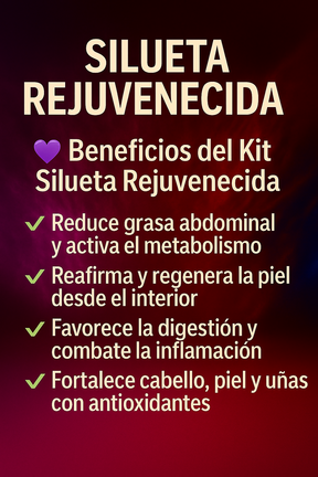 Kit Rejuvene c + Reductor Abdominal Caps