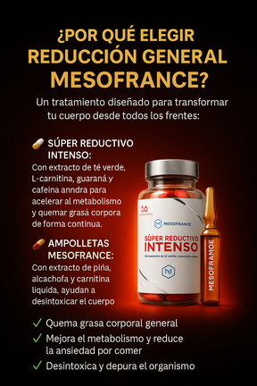 Kit Blister Coctel Ultra Reductivo Extremo + Coctel Super Reductivo Intenso Caps