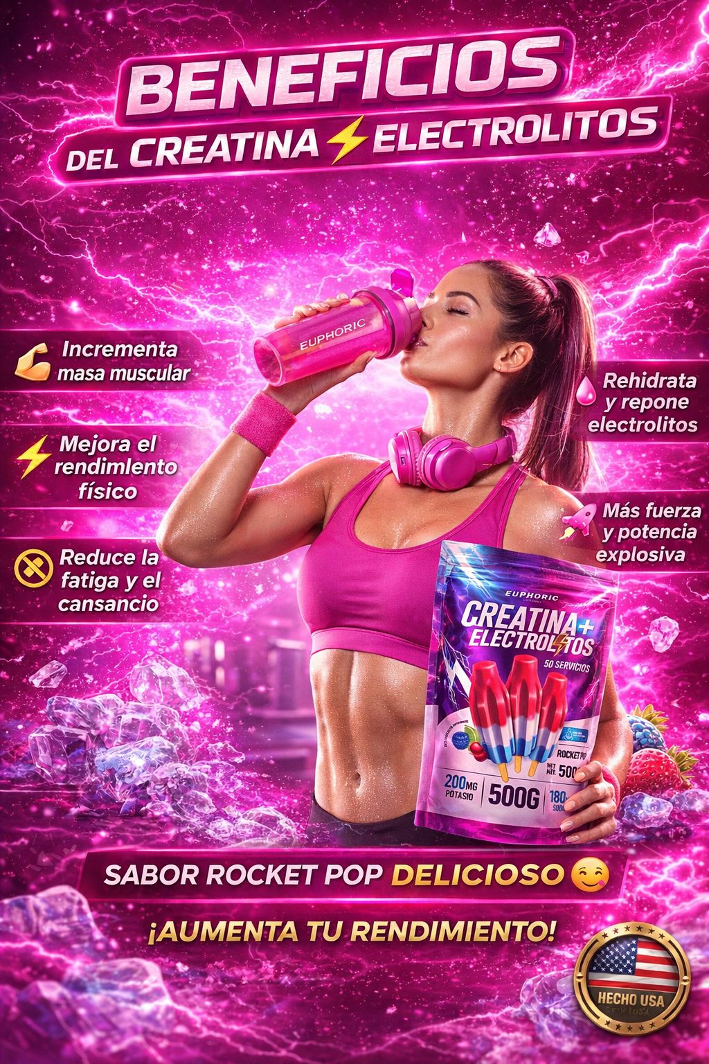 CREATINA + ELECTROLITOS