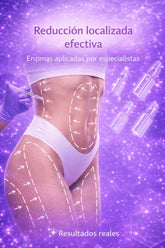 Técnicas de aplicación, con drenantes, reafirmantes y revitalizantes