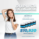 5 Cajas combinadas (500 ámpulas)